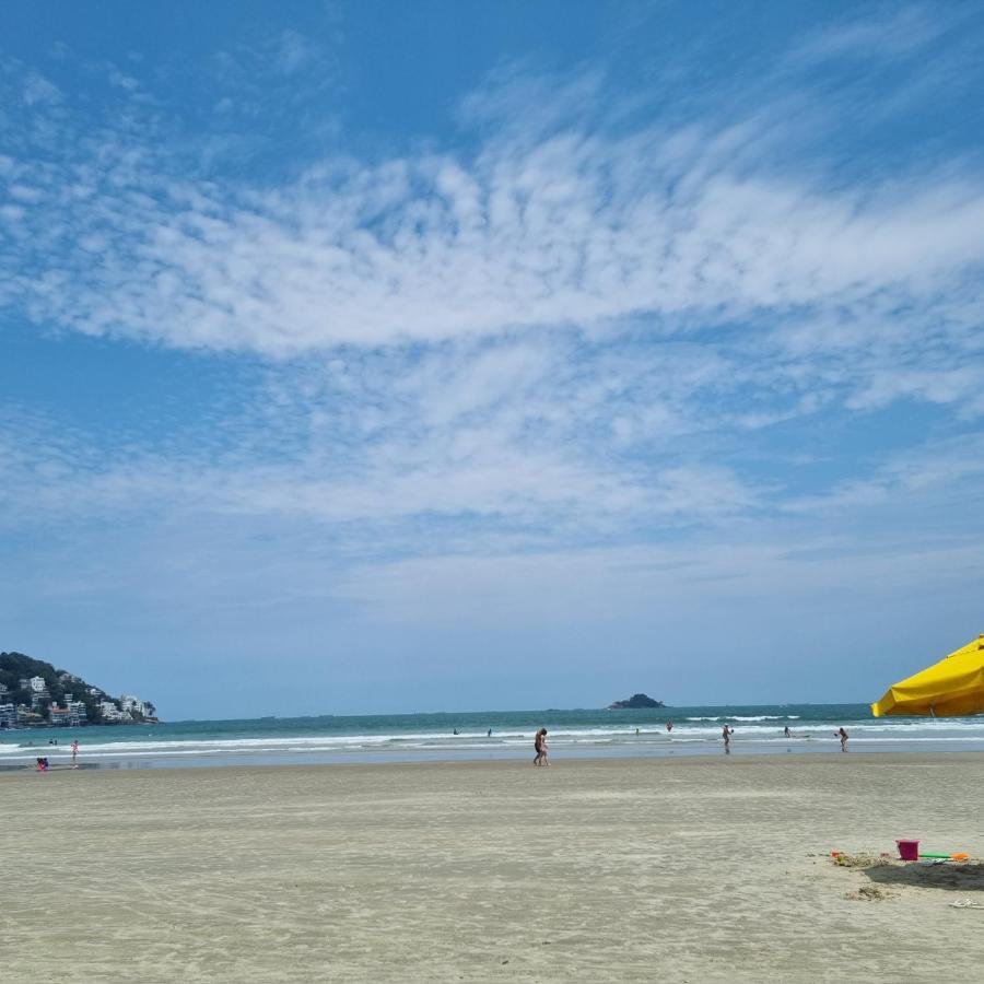 Apartamento Sol Dourado Vista Mar Guaruja Enseada Eksteriør billede